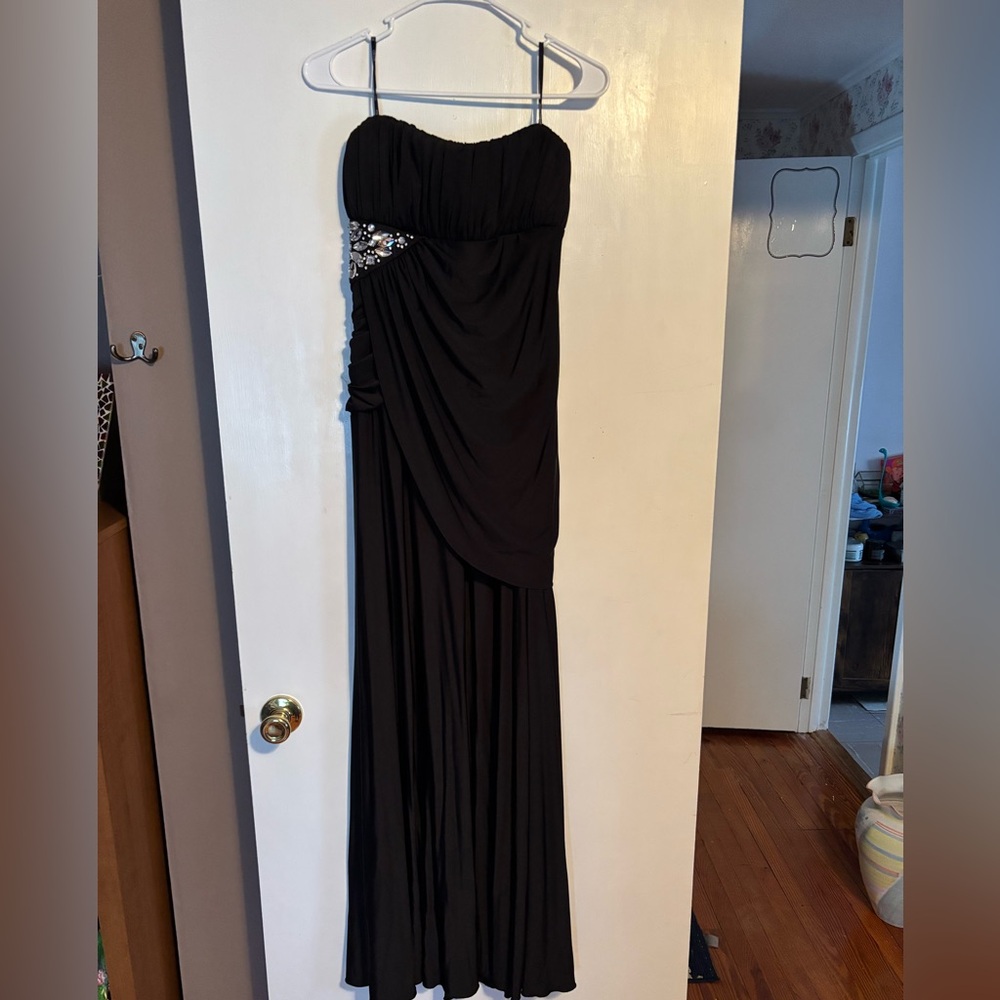 XOXO Black Evening Gown